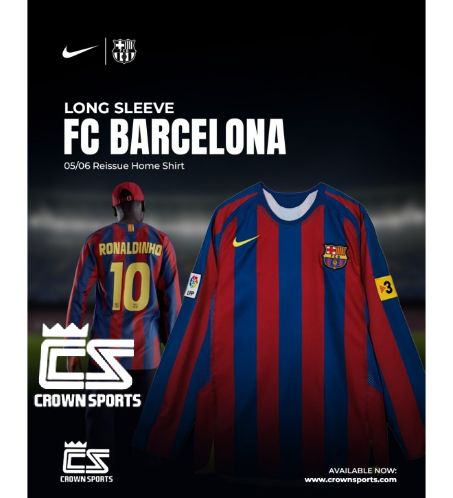 Nike Barcelona Men REISSUE LS JSY RONALDINHO  HQ1462-471